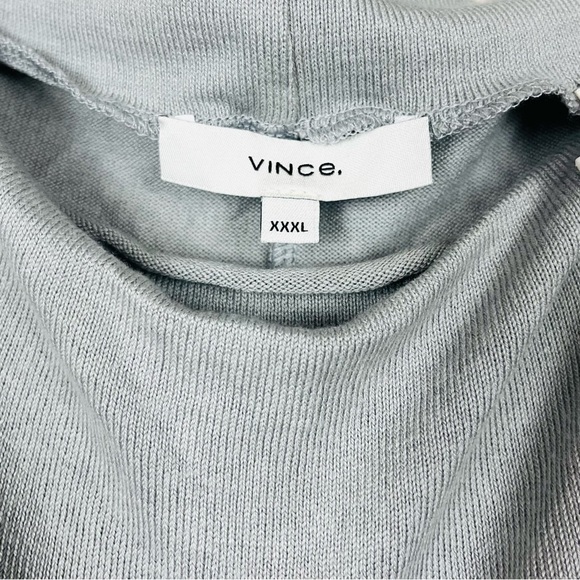 NWT Vince Stretch Cotton Wraparound Drapey Sleeveless Belted Midi Dress - Picture 6 of 7